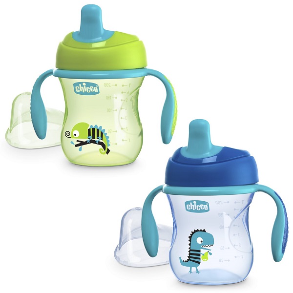 CHICCO TAZZA TRAINING AZZURRA 6 MESI - farmachicca