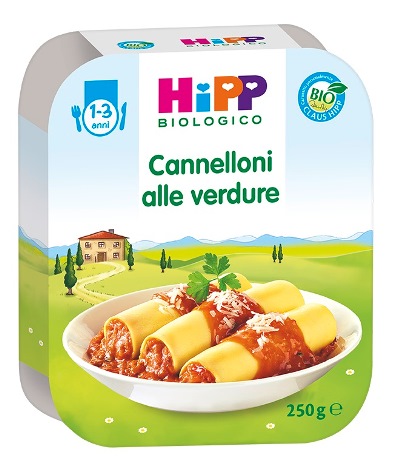 HIPP BIO CANNELLONI ALLE VERDURE 250 G - farmachicca