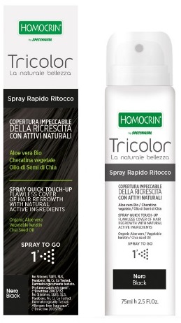 TRICOLOR SPRAY RITOCCO NERO 75 ML - farmachicca