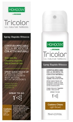 TRICOLOR SPRAY RITOCCO CASTANO CHIARO 75 ML - farmachicca