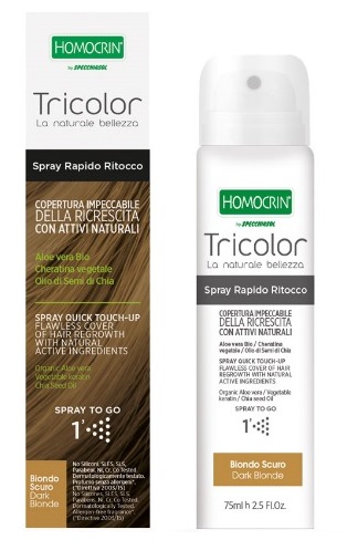 TRICOLOR SPRAY RITOCCO BIONDO SCURO 75 ML - farmachicca