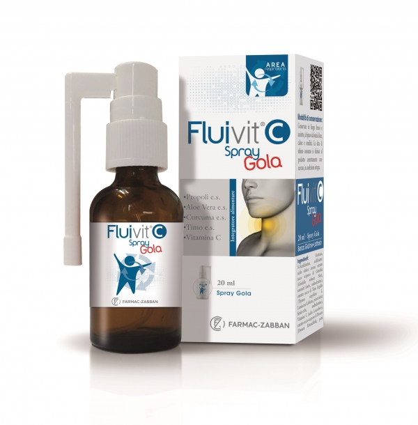 FLUIVIT C SPRAY GOLA 20 ML - farmachicca