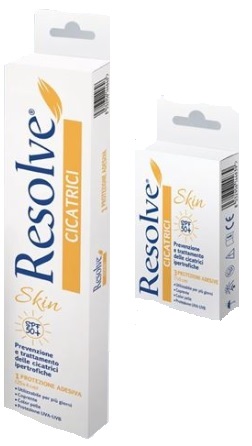 RESOLVE CICATRICI SKIN SPF 50+ 1 PROTEZIONE DA 25X4 CM - farmachicca