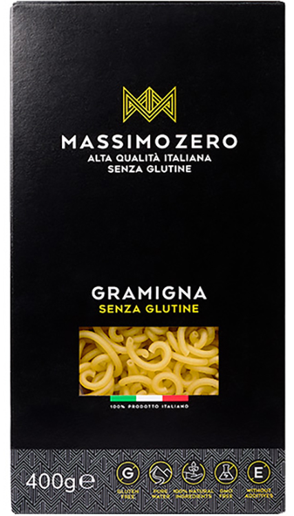 MASSIMO ZERO GRAMIGNA 400 G - farmachicca
