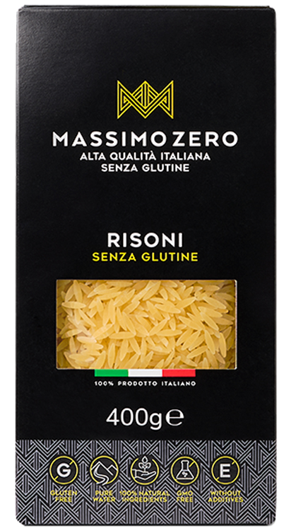 MASSIMO ZERO RISONI 400 G - farmachicca