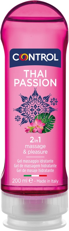 CONTROL GEL PER MASSAGGI THAI PASSION 200 ML - farmachicca