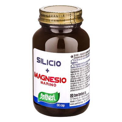 SILICIO + MAGNESIO MARINO 60 CAPSULE 28 G - farmachicca