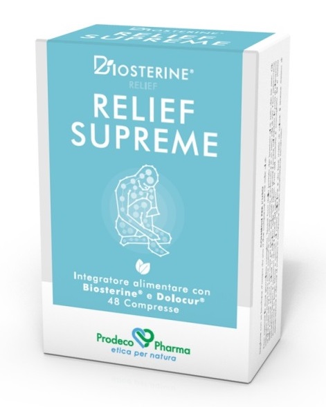BIOSTERINE RELIEF SUPREME 48 COMPRESSE - farmachicca