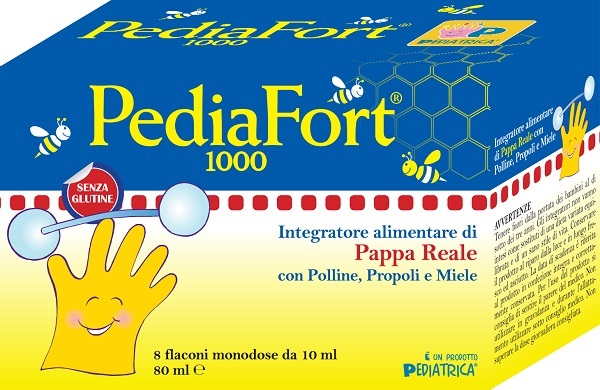 PEDIAFORT 1000 8 FLACONCINI 10 ML - farmachicca