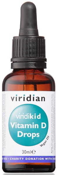 VIRIDIAN VIRIDIKID VITAMIN D3 400UI GOCCE 30ML - farmachicca