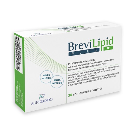 BREVILIPID PLUS 30 COMPRESSE RIVESTITE - farmachicca