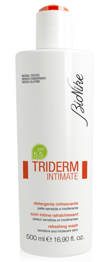 TRIDERM INTIMATE DETERGENTE RINFRESCANTE PH 5,5 500 ML - farmachicca