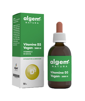 VITAMINA D3 VEGAN 2000 UI 50 ML - farmachicca