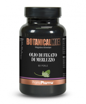 OLIO DI FEGATO DI MERLUZZO BOTANICAL MIX 60 PERLE - farmachicca