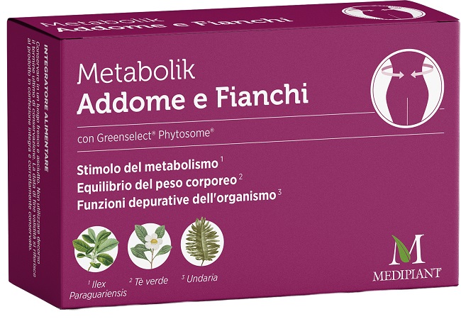 TORNA IN FORMA METABOLIK ADDOME E FIANCHI 30 CAPSULE - farmachicca