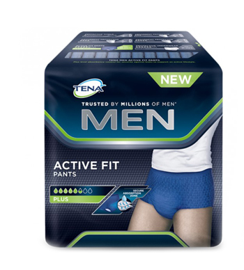 PULL UP UOMO TENA MEN PANTS ACTIVE FIT L 8 PEZZI - farmachicca