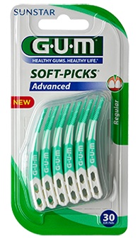 GUM SOFTPICKS ADVANCE SCOVOLINO SMALL GOMMA 30 PEZZI - farmachicca