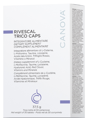 CANOVA RIVESCAL TRICO CPS 30 COMPRESSE NUOVA CONFEZIONE - farmachicca