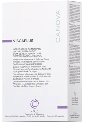 CANOVA VISCAPLUS 60 SOFTGEL NUOVA CONFEZIONE - farmachicca