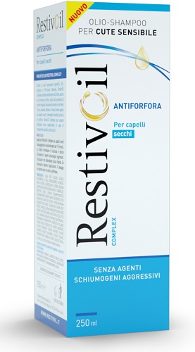 RESTIVOIL COMPLEX ANTIFORFORA CAPELLI SECCHI 250 ML - farmachicca