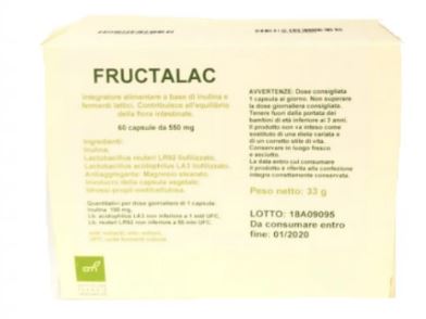 FRUCTALAC 60 CAPSULE - farmachicca