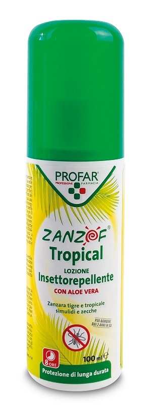 ZANZOF TROPICAL FORTE SPRAY DEET 19,5% 100 ML PROFAR - farmachicca