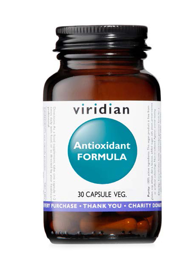 VIRIDIAN ANTIOXIDANT FORMULA 30CPS - farmachicca