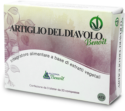 ARTIGLIO DEL DIAVOLO BENOIT 60 COMPRESSE DA 500 MG - farmachicca