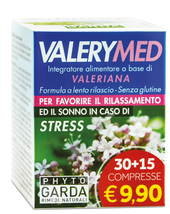 VALERYMED RILASCIO PROLUNGATO 30 + 15 COMPRESSE - farmachicca