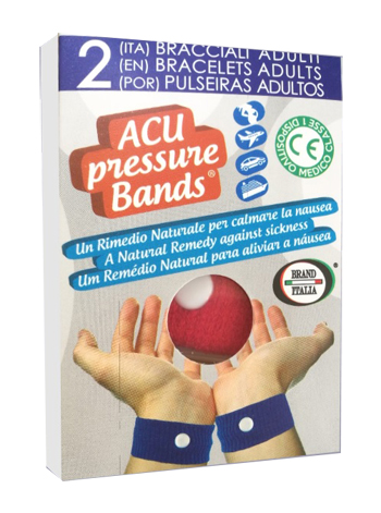 BRACCIALE ACU PRESSURE BAND ADULTI 2 PEZZI - farmachicca