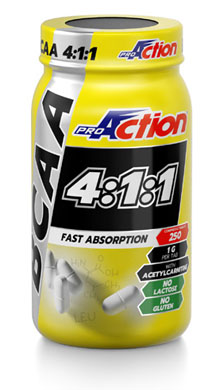 PROACTION BCAA 411 250 COMPRESSE - farmachicca
