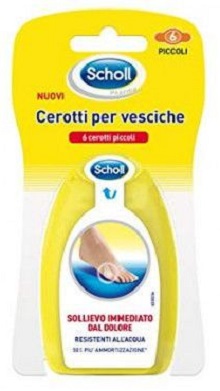 SCHOLL CEROTTI PER VESCICHE PICCOLI 6 PEZZI - farmachicca