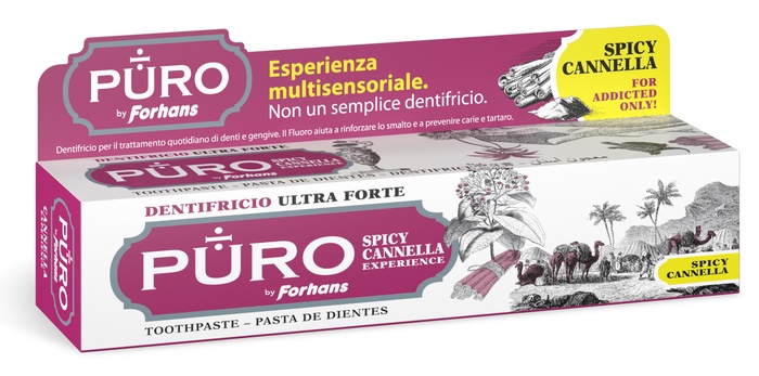 PURO DENTIFRICIO SPICY CANNELLA 75 ML - farmachicca