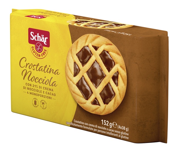 SCHAR CROSTATINA NOCCIOLA 4 X 38 G - farmachicca