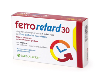 FERRO RETARD 30 COMPRESSE - farmachicca