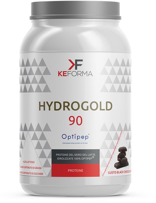 HYDROGOLD 90 BLACK CHOCOLATE VASO 900 G - farmachicca