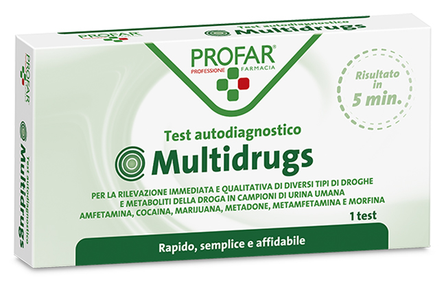 TEST MULTIDRUGS 1 TEST PROFAR - farmachicca