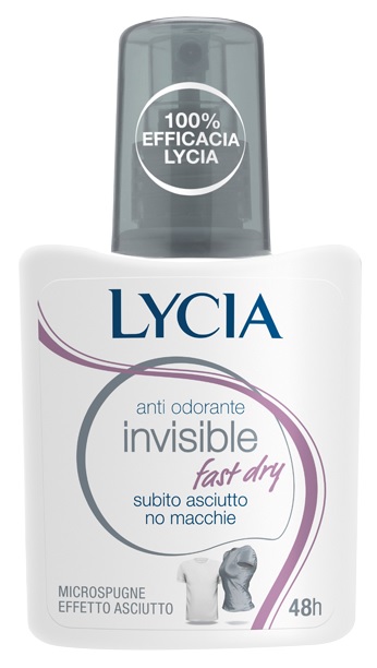 LYCIA DEO INVISIBLE FAST DRY 75 ML - farmachicca