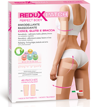 REDUX PATCH PERFECT BODY COSCE GLUTEI BRACCIA 48 PATCH - farmachicca
