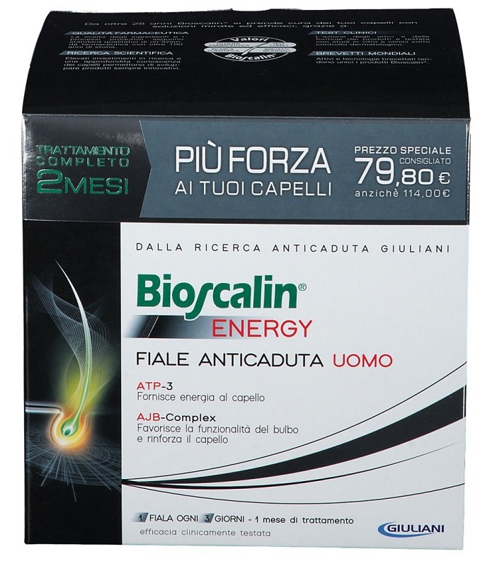 BIOSCALIN ENERGY FIALE DOPPIA TAGLIO PREZZO - farmachicca