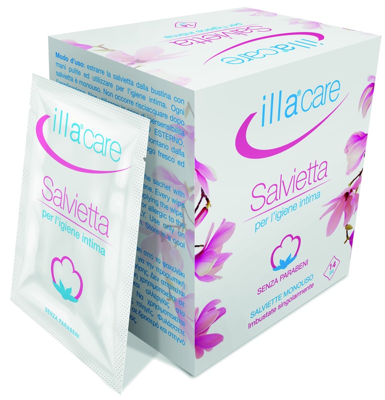 ILLA CARE SALVIETTA INTIMA 14 PEZZI - farmachicca