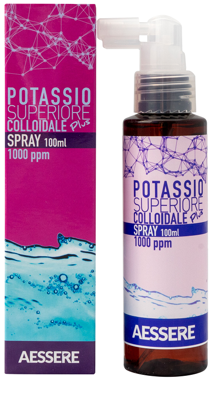 POTASSIO COLLOIDALE PLUS 1000PPM SPRAY 100 ML - farmachicca