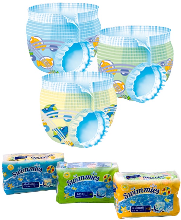 SWIMMIES PANNOLINO PANTS S3 12 KG+ TAGLIA M 11 PEZZI - farmachicca