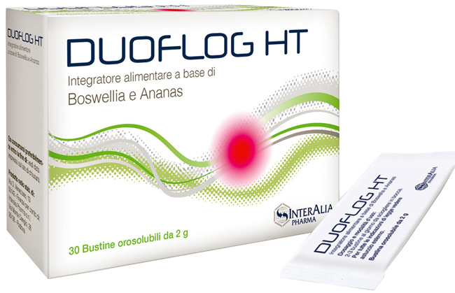 DUOFLOG HT 30 STICK OROSOLUBILI 1 G + 80 MG - farmachicca