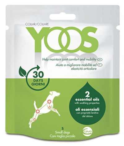 YOOS COLLARE CANE TAGLIA SMALL A BASE DI OLI ESSENZIALI - farmachicca