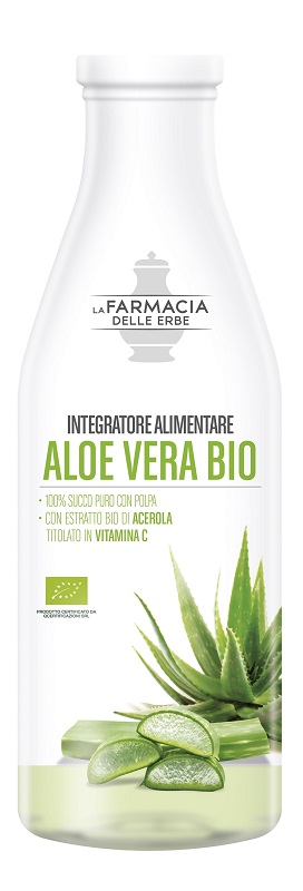 FARMACIA DELLE ERBE ALOE VERA SUCCO PURO BIO 1000 ML - farmachicca