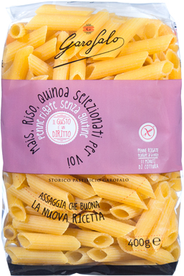 GAROFALO PENNE RIGATE SENZA GLUTINE 400 G - farmachicca