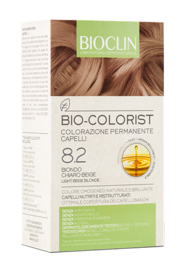 BIOCLIN BIO COLORIST 8,2 BIONDO CHIARO BEIGE - farmachicca