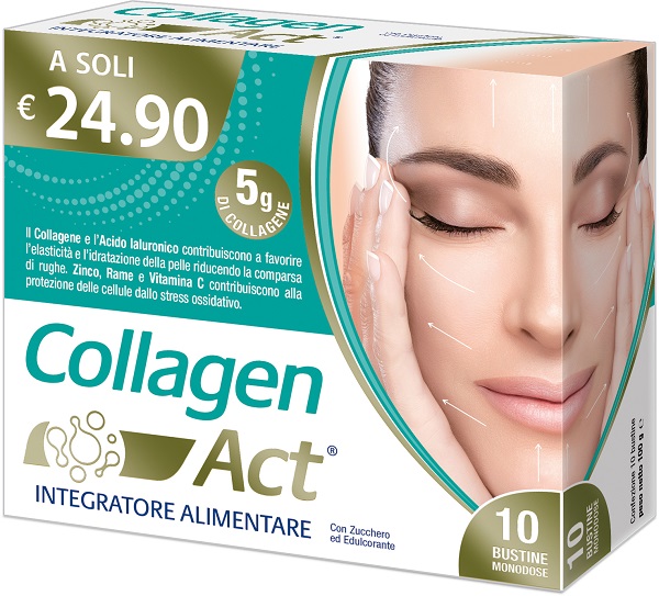 COLLAGEN ACT 10 BUSTINE MONODOSE - farmachicca