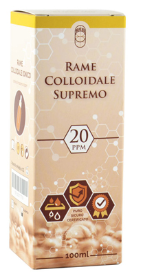 RAME COLLOIDALE SUPREMO 20PPM 100 ML - farmachicca
